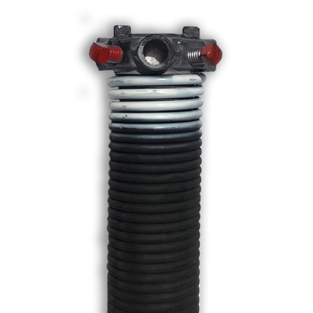 Dura-Lift 0.218 in. Wire x 2 in. D x 26 in. L Torsion Spring in White Left Wound for Sectional Garage Doors DLTW226L